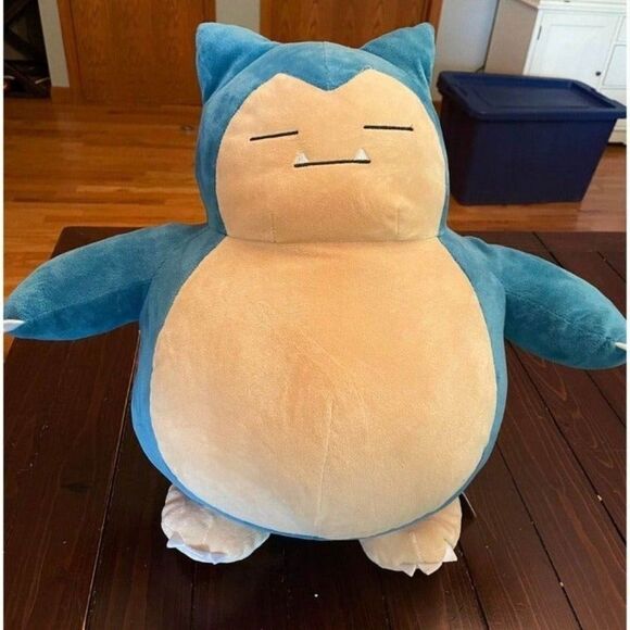 Snorlax Pokémon build a bear. No sound.18”